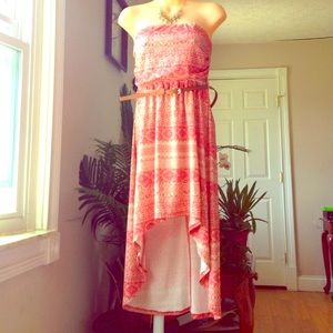 Y2K Pretty Hi Lo strapless tank Dress ❤️ LIKE NEW ❤️